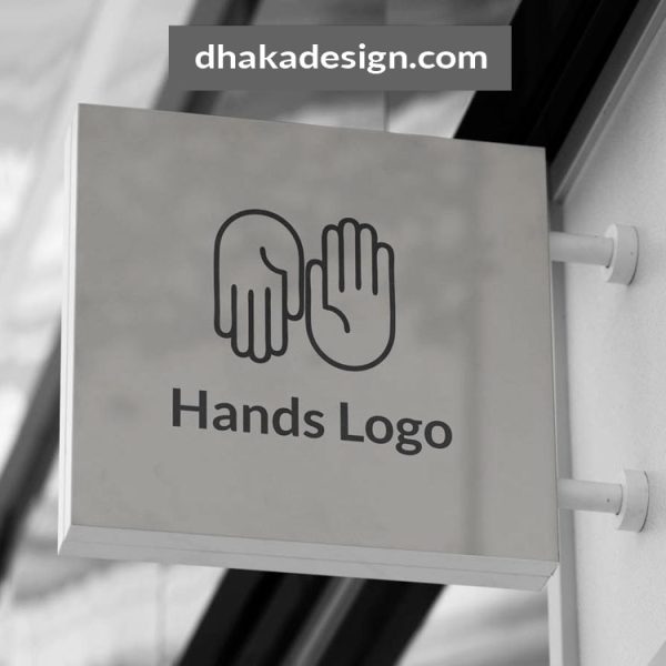 Hand Brand Logo Design