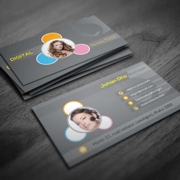 Parlour Business Card Design