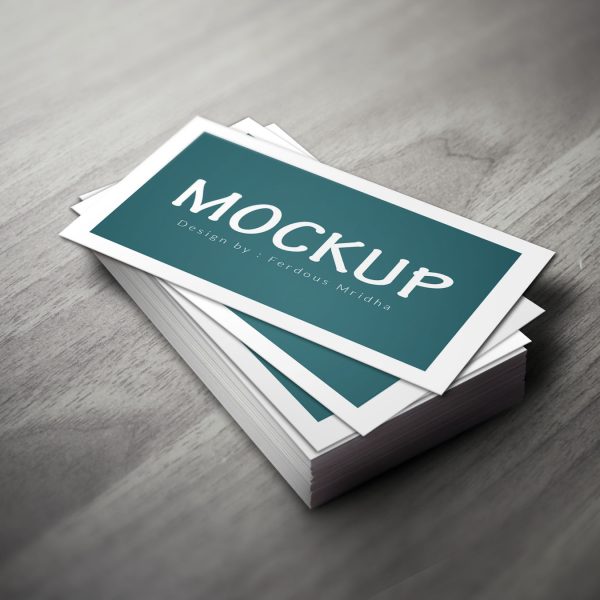 Free Business Card Mockup, Latest Business Card Mockup