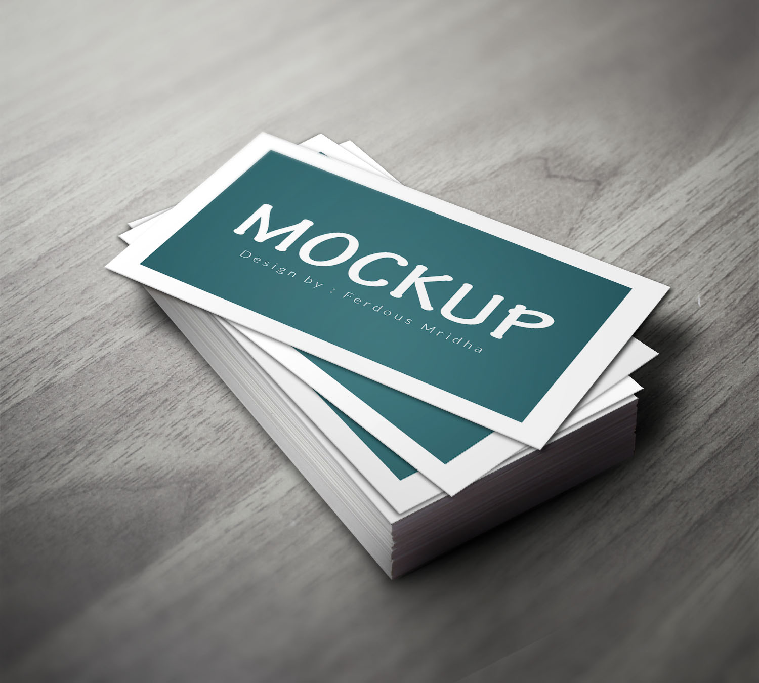 Free Business Card Mockup, Latest Business Card Mockup