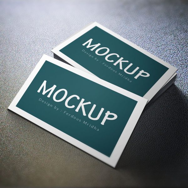 Business Card Mockup 2027, Free Visiting Card Mockup
