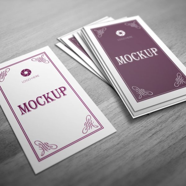 Free Business Card Mockup
