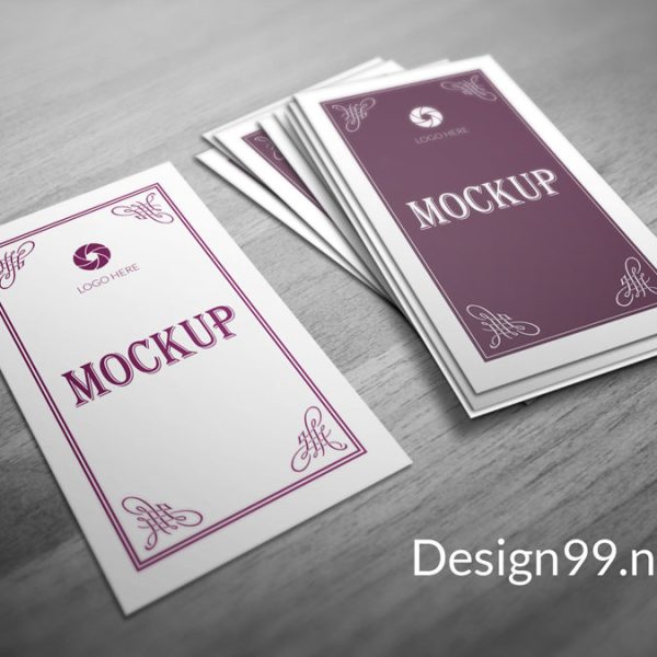 vertical mockup design